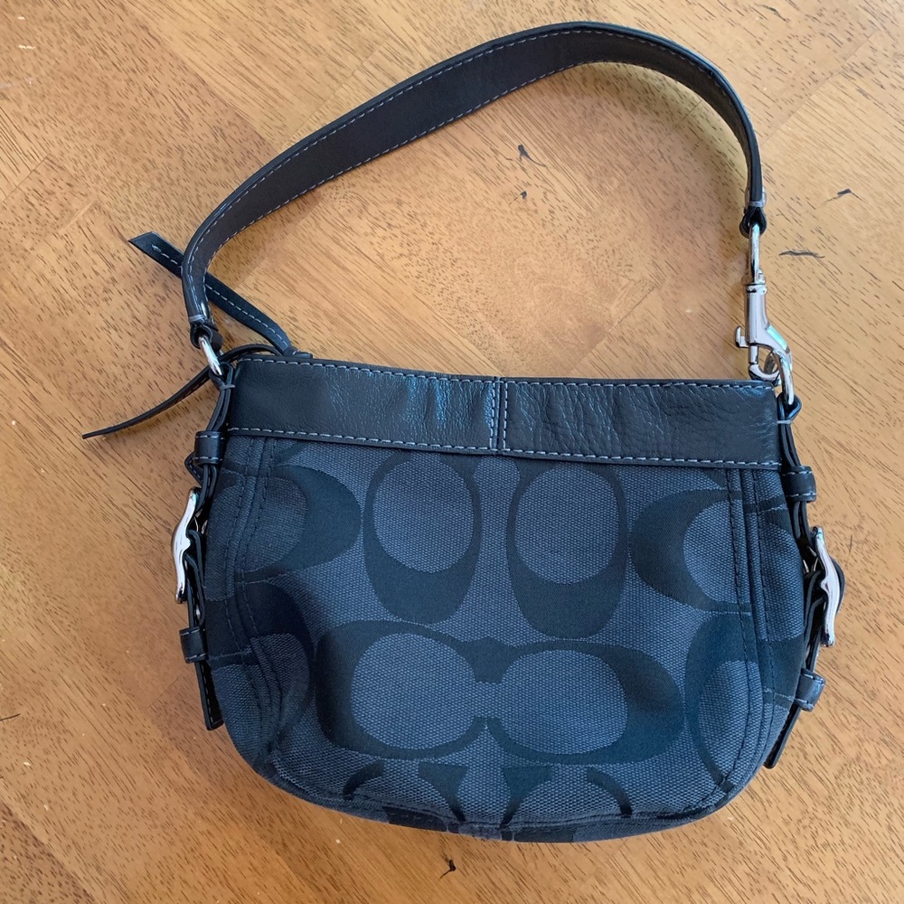 Versatile Black Coach Purse